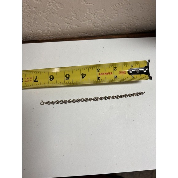 Heart String Sterling Silver Bracelet Handmade 7” and ~6.4 grams SA-Salerno - Picture 2 of 4